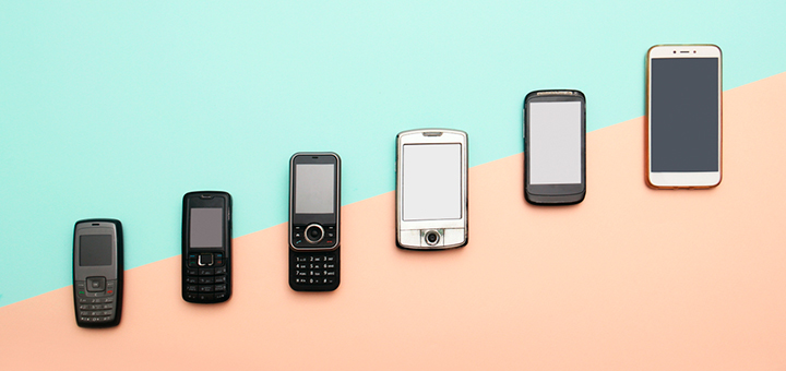 ¿Cómo ha sido la evolución de los celulares?