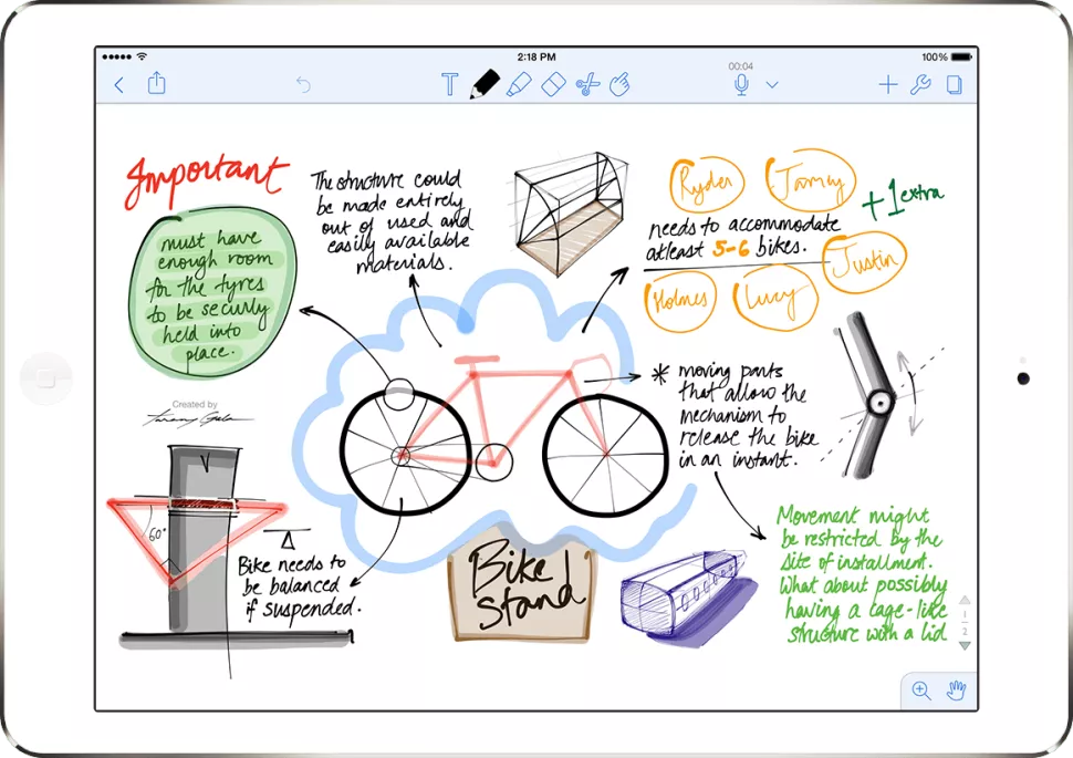 notability app dibujar